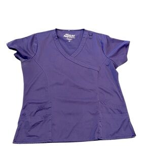 Mini Marilyn by Medichic purple nurses Scrub Top size 2X